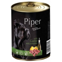 Pachet Piper Adult cu Carne de Vanat si Dovleac, 6x400 g